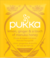 Kräutertee Zitrone & Ingwer mit Manuka-Honignote (20 Beutel), 34 g