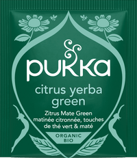 pukka Kräutertee, Zitrus Mate Green (20 Beutel), 36 g
