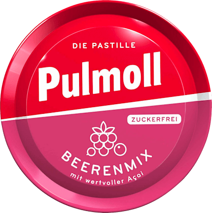 Pastilles, bessenmix met açai, suikervrij, 50 g