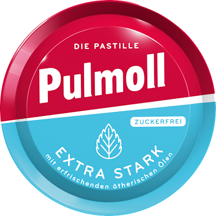 Pastillen, Extra Stark, zuckerfrei, 50 g