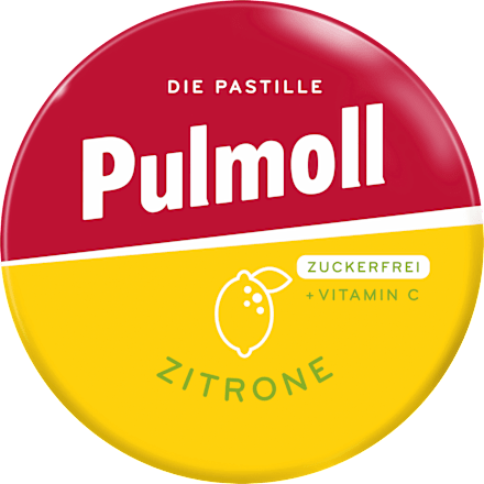 Pastillen, Mini Zitrone mit Vitamin C, zuckerfrei, Reisegröße, 20 g