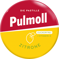 Pastillen, Mini Zitrone mit Vitamin C, zuckerfrei, Reisegröße, 20 g