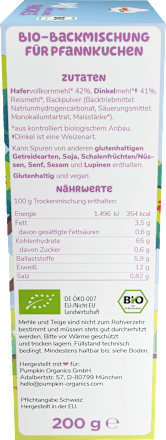 Backmischung Bluey Pancakes Hafer & Dinkel ab 3 Jahren, 200 g