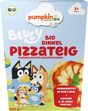Backmischung Bluey Pizzateig Dinkel ab 3 Jahren, 300 g