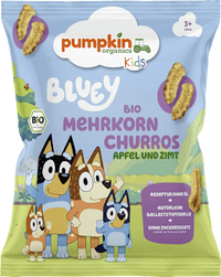 Kindersnack Bluey Mehrkorn Churros Apfel & Zimt ab 3 Jahren, 40 g