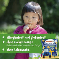Kindersnack Kichererbsen Sterne mit Mais & Kürbis, ab 12 Monaten, 20 g