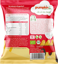 Kindersnack Linsen Puffs mit Tomate, Karotte & Kräutern ab 1 Jahr, 20 g