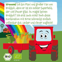 Quetschie Karotte, Birne, Süßkartoffel & Brokkoli ab 6 Monaten, 100 g