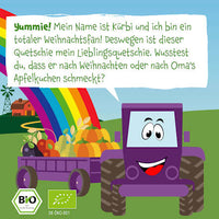 Quetschie Kürbis, Birne, Apfel, Pflaume, Hafer, ab dem 8. Monat, 100 g