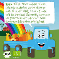 Quetschie Kürbis, Karotte, Apfel, Banane & Pfirsich, ab 6 Monaten, 100 g
