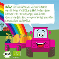 Quetschie Kürbis, Süßkartoffel, Birne, Banane & Blaubeere, ab 6 Monaten, 100 g