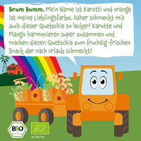 Quetschie Mango, Karotte, Pastinake und Hafer, ab 6 Monaten, 100 g