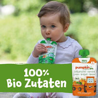 Quetschie Süßkartoffel, Karotte, Linsen, Brokkoli & Banane ab 8 Monaten, 100 g