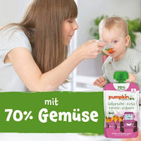 Quetschie Süßkartoffel, Kürbis, Karotte & Erdbeere ab 6 Monaten, 100 g