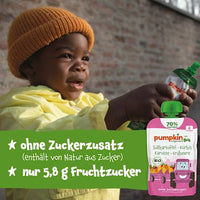Quetschie Süßkartoffel, Kürbis, Karotte & Erdbeere ab 6 Monaten, 100 g