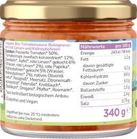 Sauce Bluey Linsen Bolognese ab 3 Jahren, 340 g