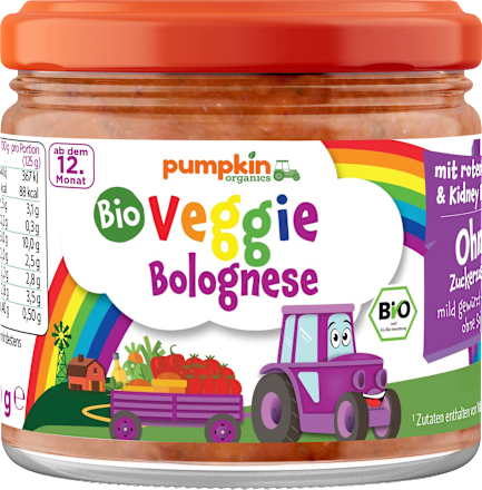 Soße Veggie Bolognese ab 1 Jahr, 250 g