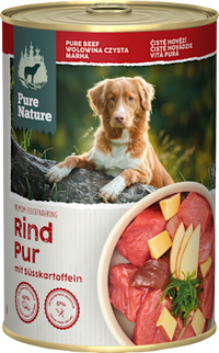 Nassfutter Hund Rind mit Huhn & Süßkartoffeln, 400 g