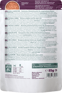 Nat kattenvoer met kip, konijn &amp; paardenbloem, 85 g