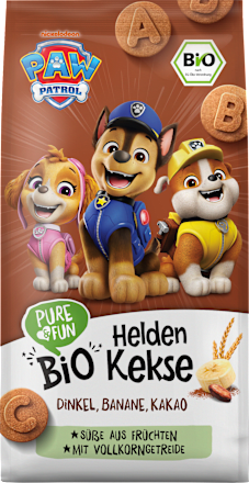Kinderkekse Paw Patrol Dinkel, Banane & Kakao ab 3 Jahren, 125 g