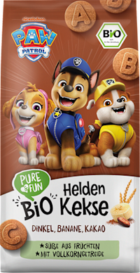 Kinderkekse Paw Patrol Dinkel, Banane & Kakao ab 3 Jahren, 125 g