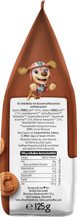 Kinderkekse Paw Patrol Dinkel, Banane & Kakao ab 3 Jahren, 125 g
