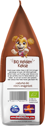 Kinderkekse Paw Patrol Dinkel, Banane & Kakao ab 3 Jahren, 125 g