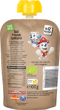 Quetschie Paw Patrol Birne, Aprikose & Süßkartoffel ab 12 Monaten, 100 g