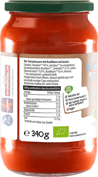 PURE & FUN Sauce PAW Patrol Helden Tomate, Gemüse & Basilikum ab 3 Jahren, 340 g