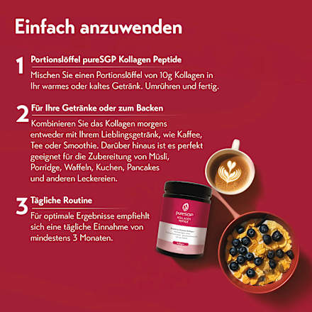 Kollagen Peptide Pulver, 300 g
