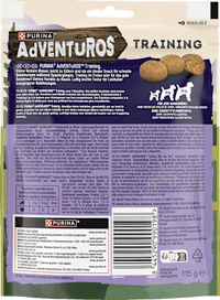 Hondensnacks met hert, training, 115 g