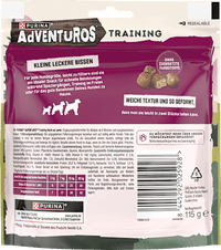 Hundeleckerli mit Lamm, AdVENTuROS Training, 115 g