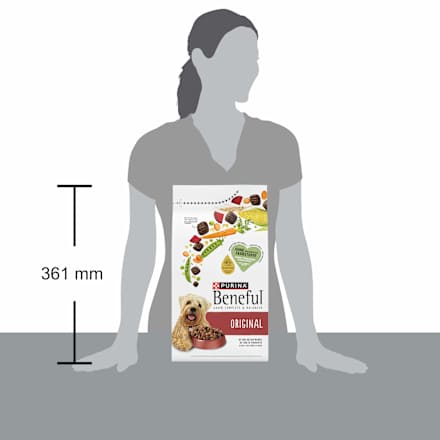 Droog hondenvoer met rundvlees &amp; groenten, origineel, 1,4 kg
