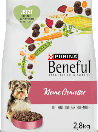 Droog hondenvoer met rundvlees &amp; tuingroenten, kleine lekkernijen voor kleine rassen, 2,8 kg