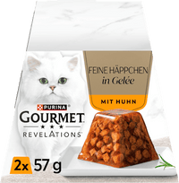 Nat kattenvoer met kip in gelei, Relevations, Multipack (2x57 g), 114 g