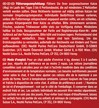 Nat kattenvoer met vis, Mon Petit intense, multipack (6 x 50 g), 300 g