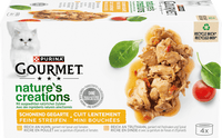 Nassfutter Katze mit Huhn & Truthahn, nature's creations, Multipack (4x85 g), 340 g