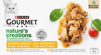 Nat kattenvoer met kip en kalkoen, Nature's Creations, multipack (4 x 85 g), 340 g