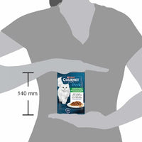 Nat kattenvoer met kalfsvlees &amp; groenten, Perle - heerlijke reepjes in saus, 85 g