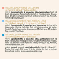 Nassfutter Katze mit Lachs & Kabeljau oder Scholle, Soup Royale, Multipack (6x45 g), 270 g