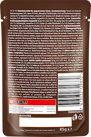 Nat kattenvoer met rundvlees &amp; groenten, à la carte, 85 g