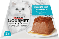 Nat kattenvoer, mousse met tonijn, Revelations (2 x 57g), 114g