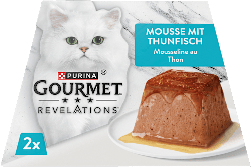 Nat kattenvoer, mousse met tonijn, Revelations (2 x 57g), 114g
