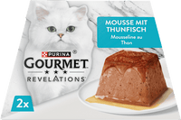 Nat kattenvoer, mousse met tonijn, Revelations (2 x 57g), 114g