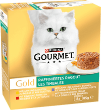 Nat kattenvoer verfijnde ragout multipack (8x85 g), 680 g