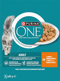 Nat kattenvoer kip met sperziebonen, multipack (8 x 85 g), 680 g