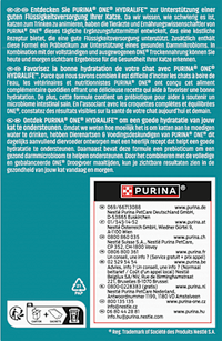 Nassfutter Katze mit Huhn, hydralife Multipack (6x50 g), 300 g