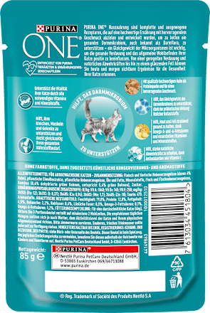 Nat kattenvoer met kip &amp; sperziebonen in saus, 85 g