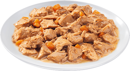 Nassfutter Katze Sensitive mit Huhn & Karotten, Multipack (4x85 g), 340 g PURINA ONE
