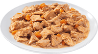 Nassfutter Katze Sensitive mit Huhn & Karotten, Multipack (4x85 g), 340 g PURINA ONE